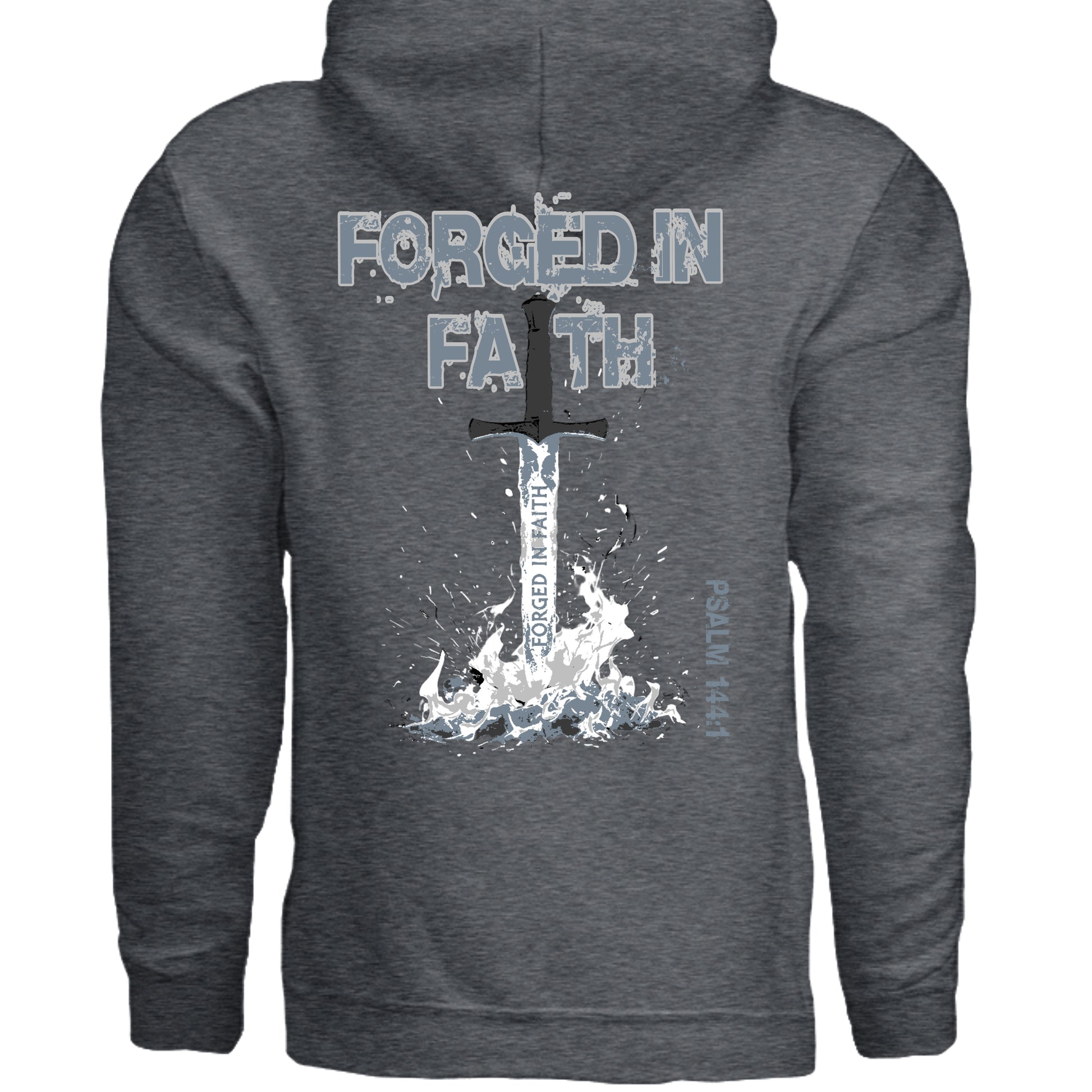 DARK HEATHER - G185 - BACK