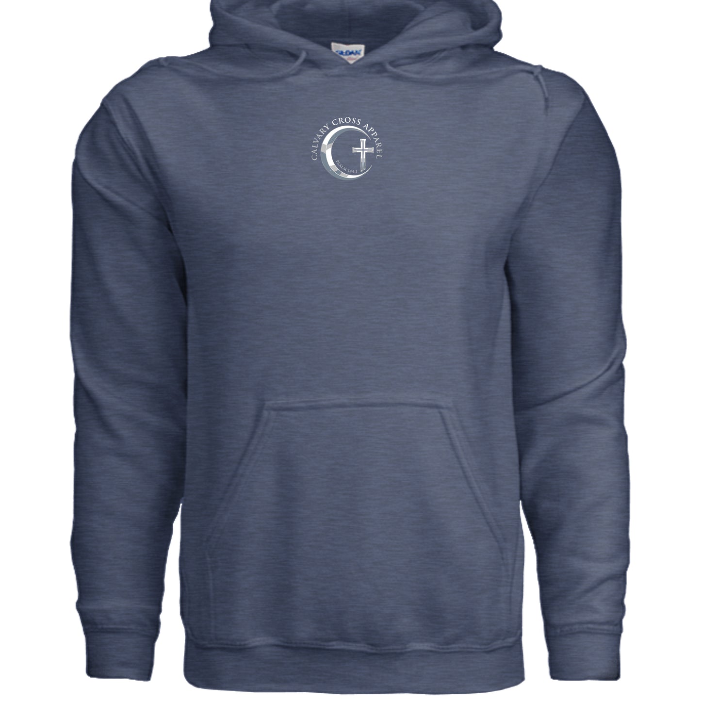 Heather Sport Dark Navy - G185 - FRONT