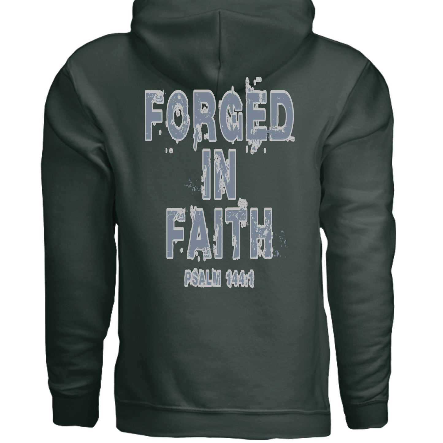 Fan Charcoal Heather - G185 - BACK