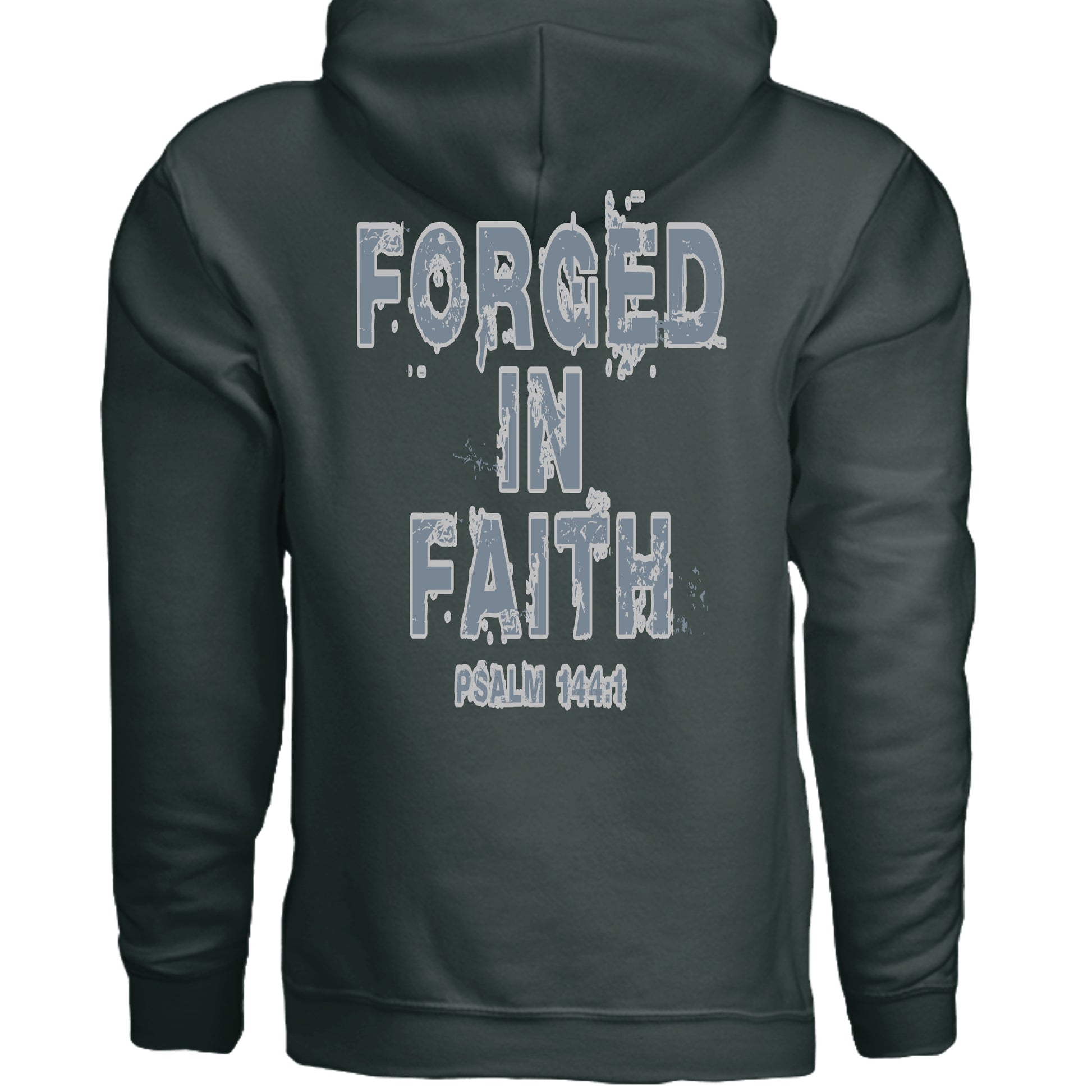 Fan Charcoal Heather - G185 - BACK