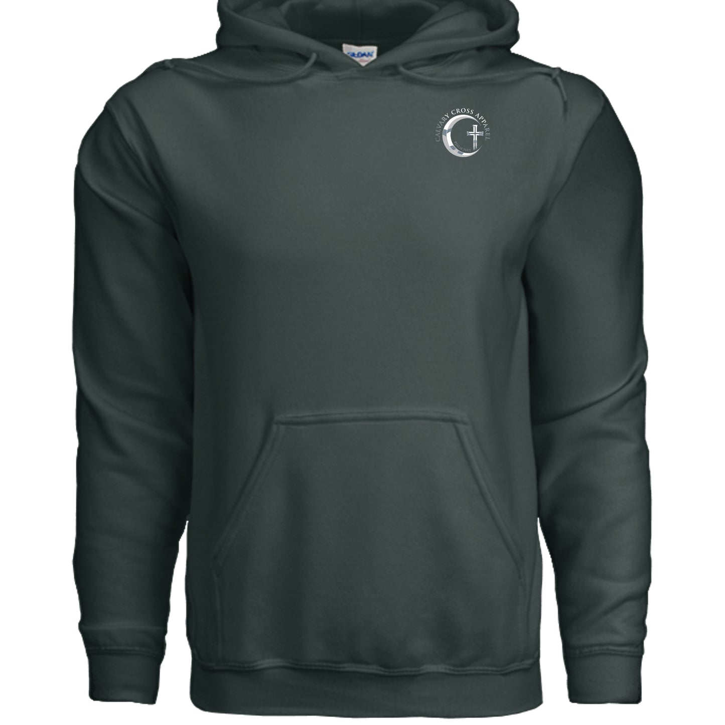 Fan Charcoal Heather - G185 - FRONT