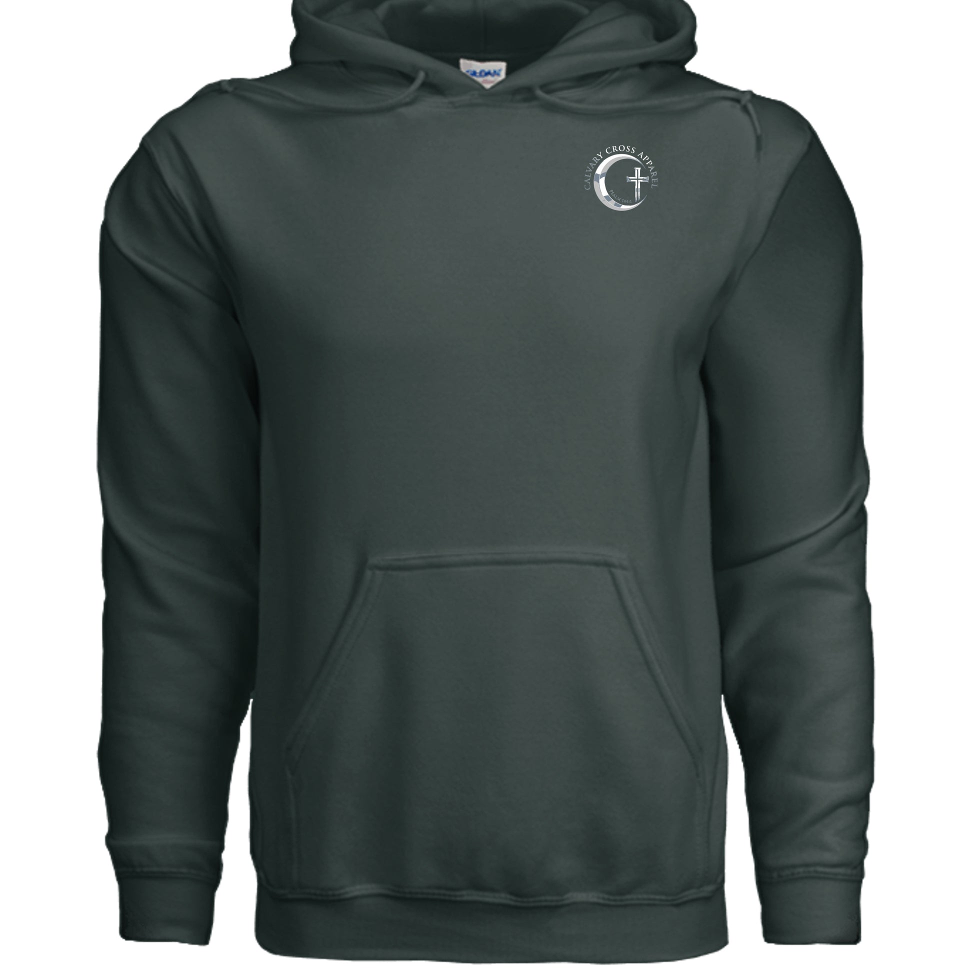 Fan Charcoal Heather - G185 - FRONT