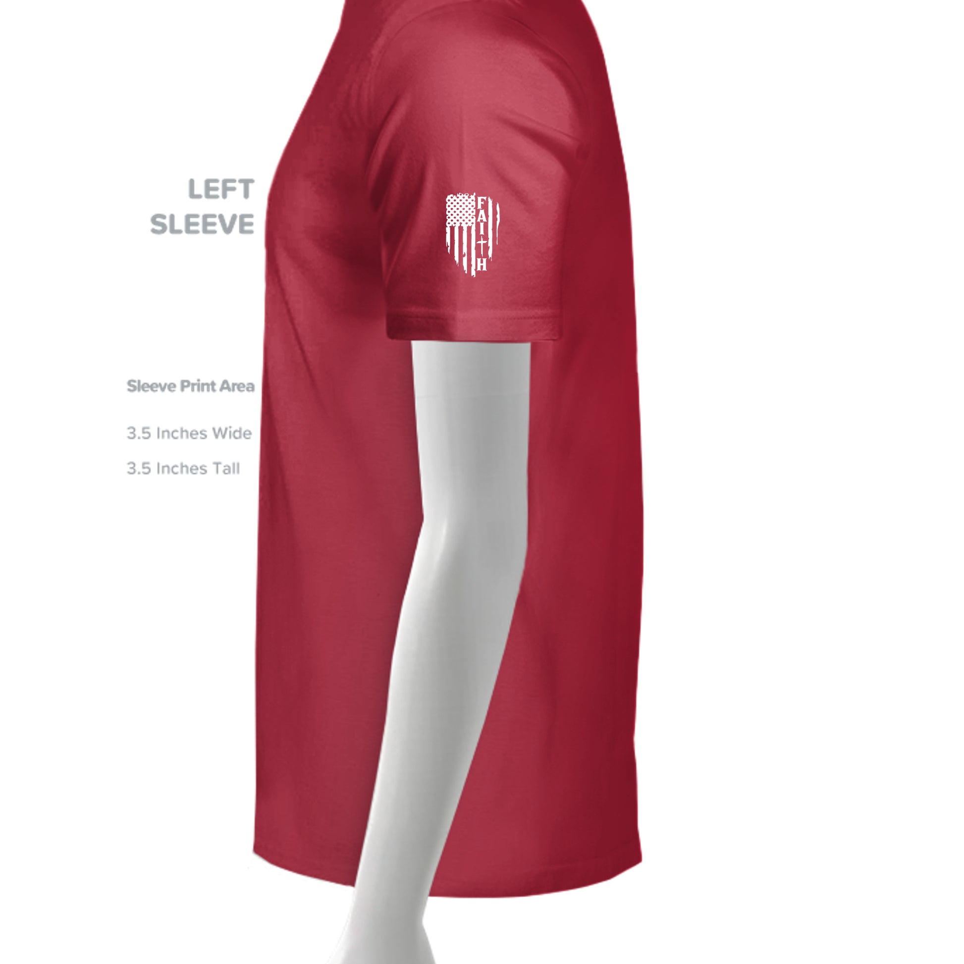 Athletic Red - 5180 - SLEEVE_LEFT