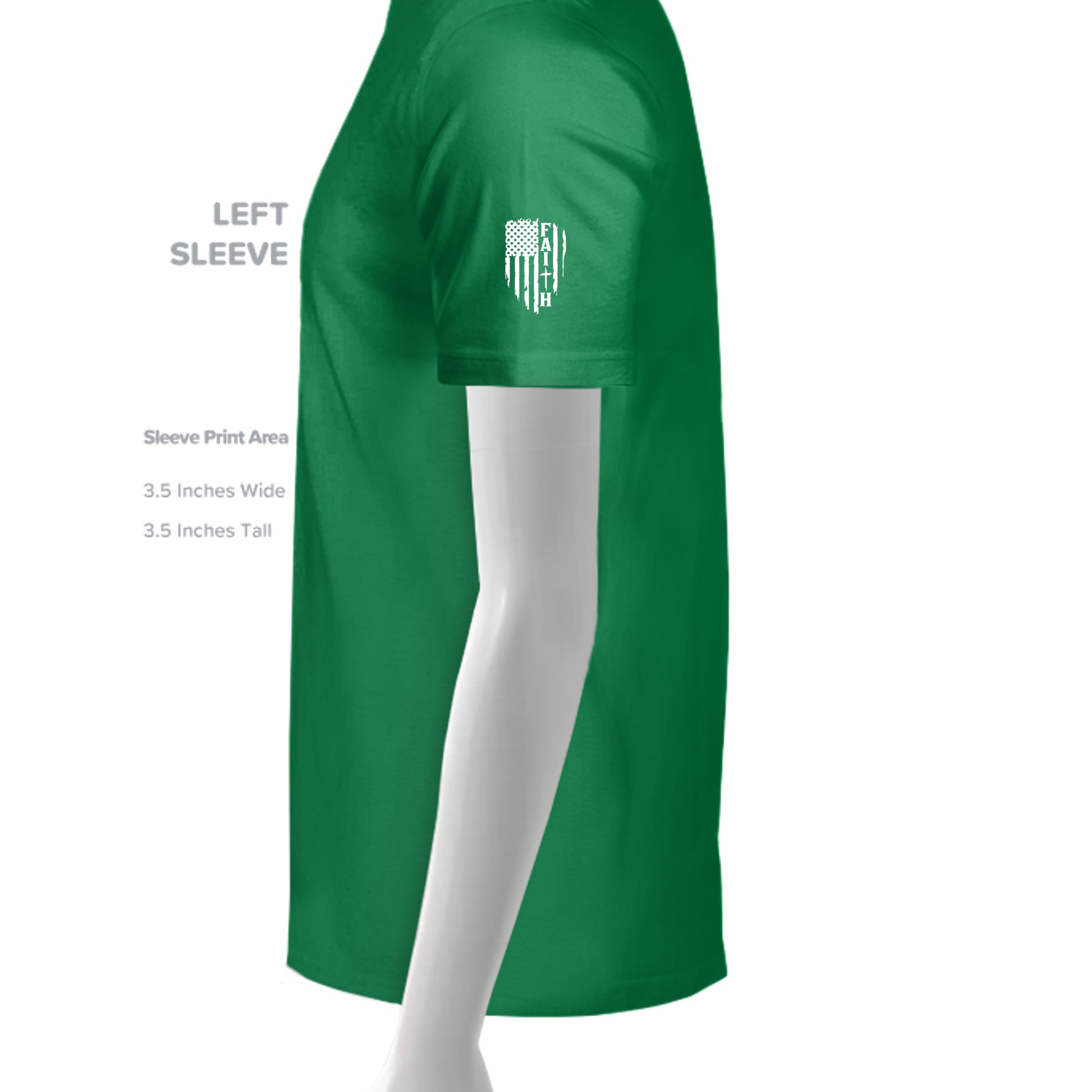 KELLY GREEN - 5180 - SLEEVE_LEFT