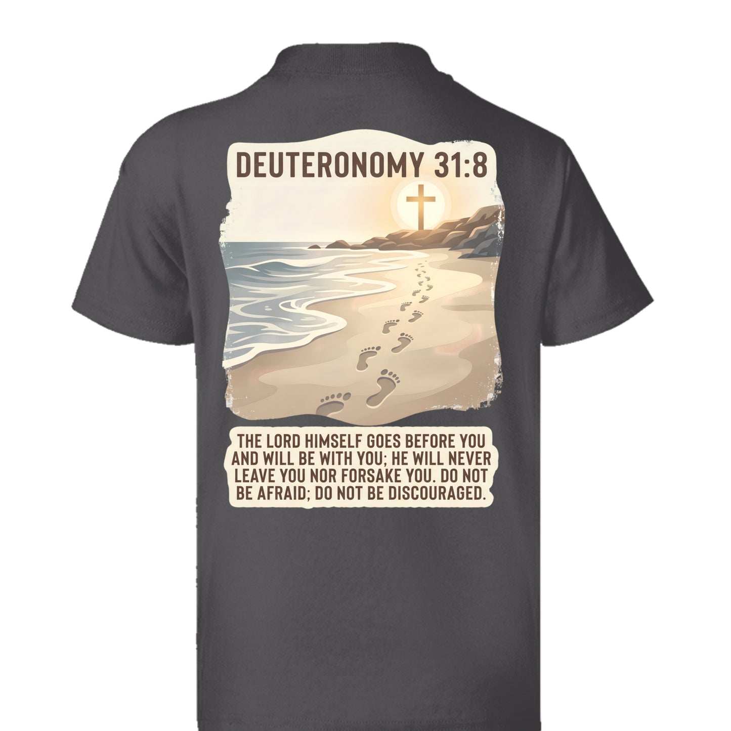 Charcoal Heather - 5370 - BACK